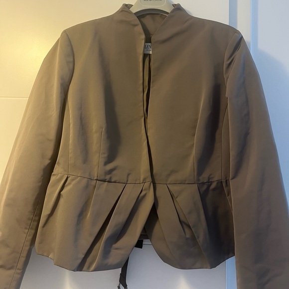 Valentino Women's Taupe Blazer - Picture 1 of 9